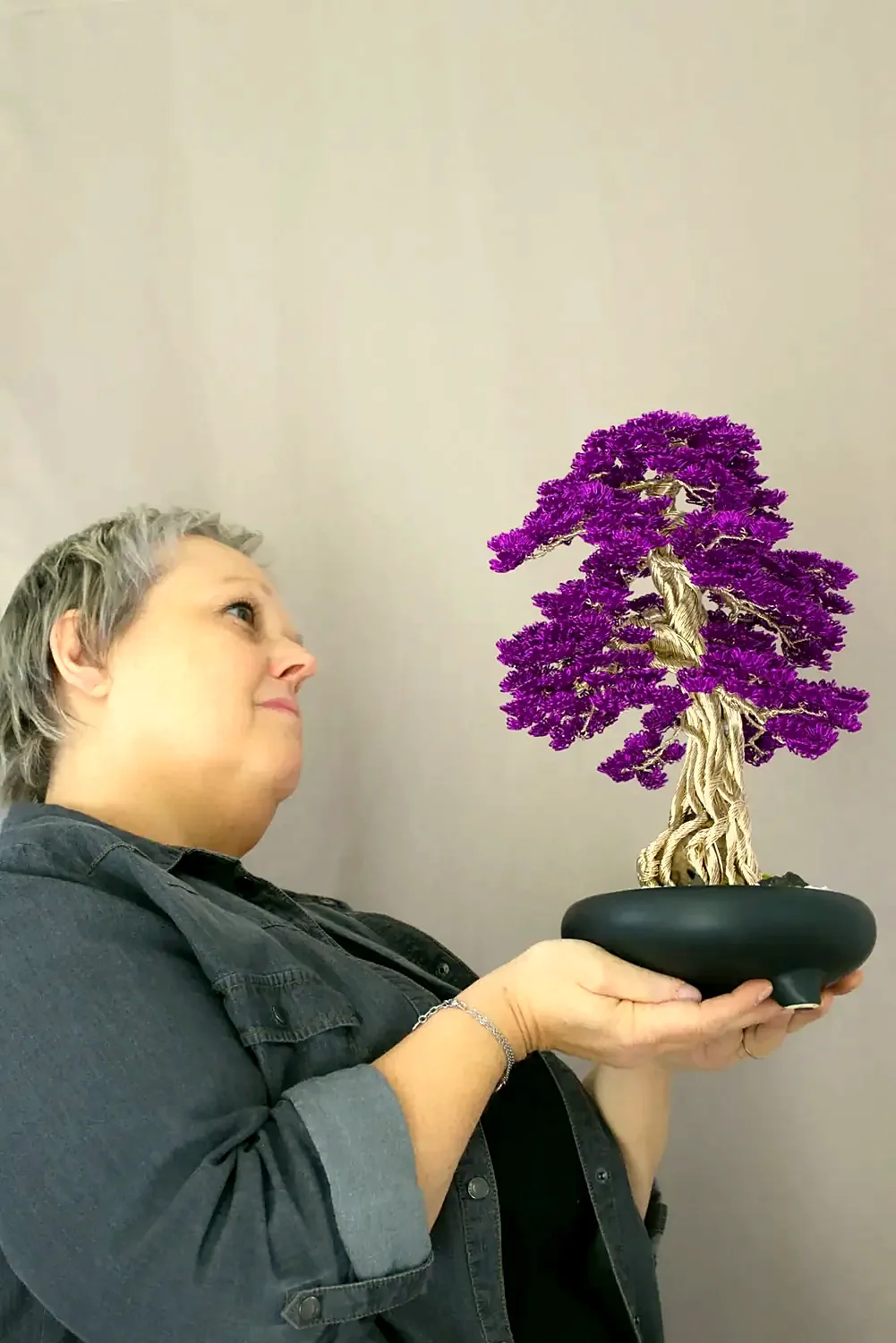 Odile Soyard présente « Reflet d'Iris », tout juste terminé